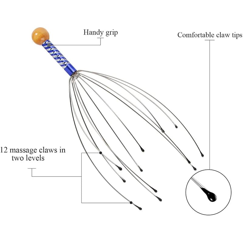ZenPulse Electric 8-Claw Scalp Massager thumbnail 5