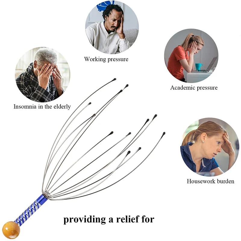 ZenPulse Electric 8-Claw Scalp Massager thumbnail 6